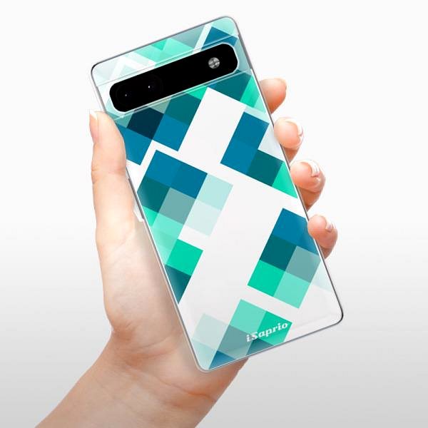 Kryt na mobil iSaprio Abstract Squares 11 pre Google Pixel 6a 5G ...