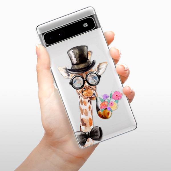 Kryt na mobil iSaprio Sir Giraffe pre Google Pixel 6a 5G ...