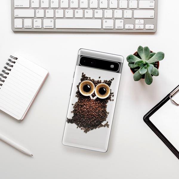 Kryt na mobil iSaprio Owl And Coffee na Google Pixel 6a 5G ...