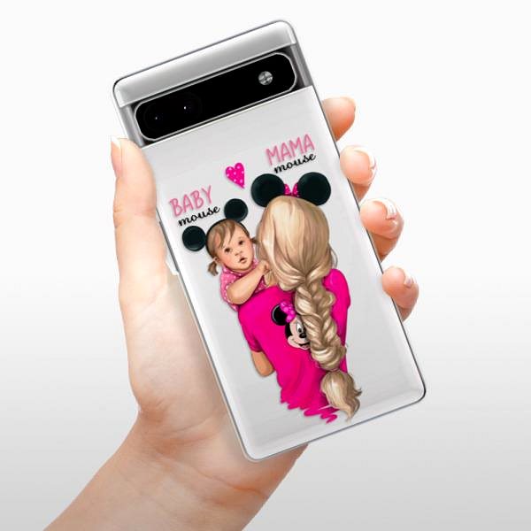 Kryt na mobil iSaprio Mama Mouse Blond and Girl pre Google Pixel 6a 5G ...