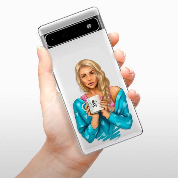 Kryt na mobil iSaprio Coffe Now pro Blond na Google Pixel 6a 5G ...