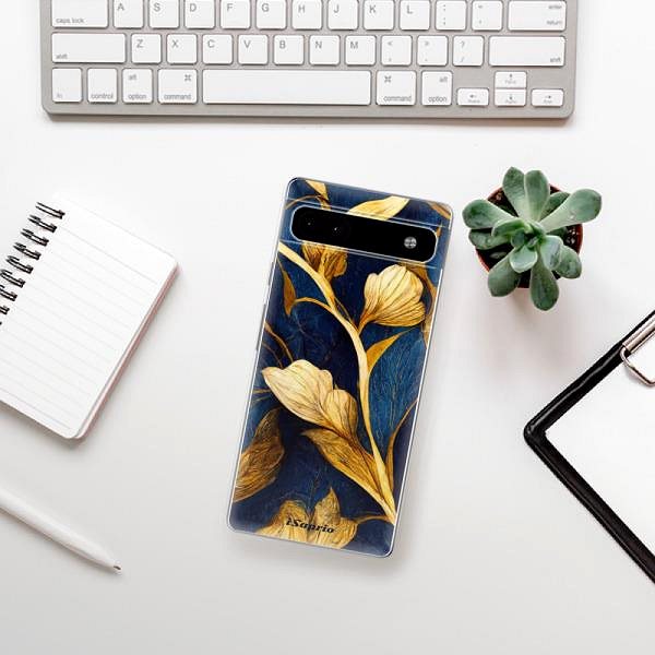 Kryt na mobil iSaprio Gold Leaves na Google Pixel 6a 5G ...