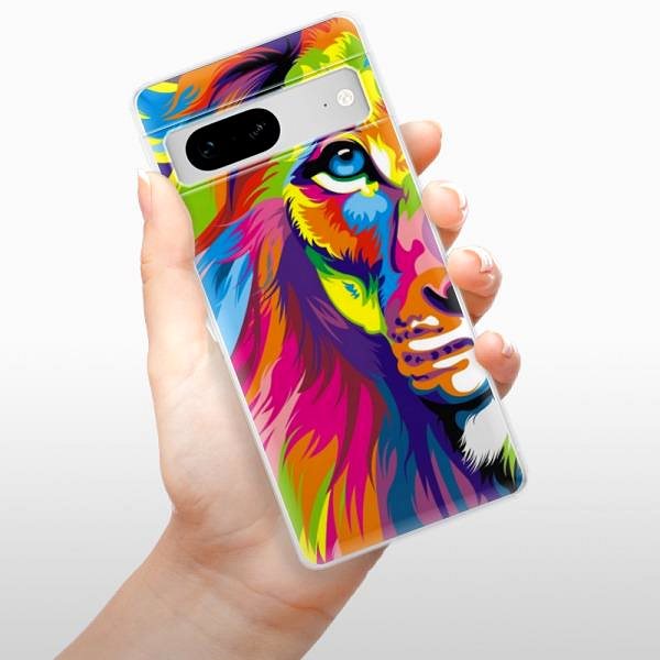 Kryt na mobil iSaprio Rainbow Lion pre Google Pixel 7 5G ...