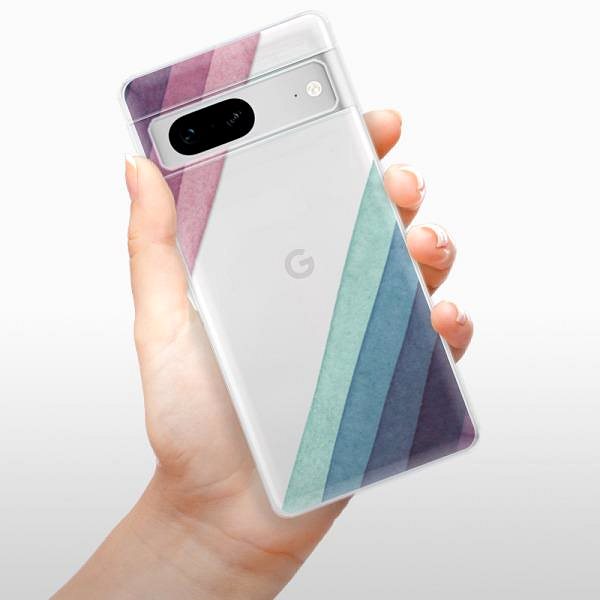 Kryt na mobil iSaprio Glitter Stripes 01 na Google Pixel 7 5G ...