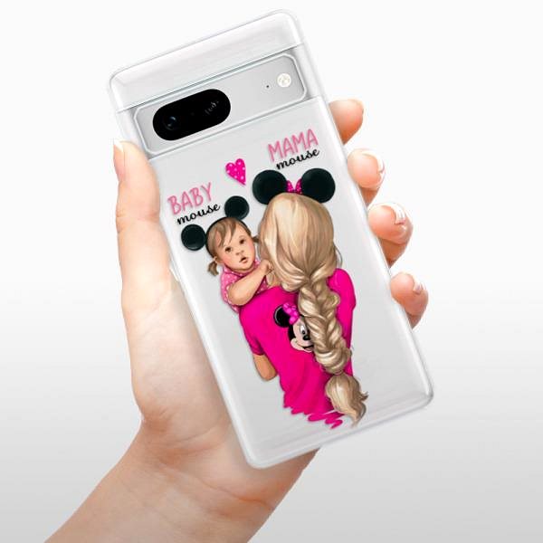 Kryt na mobil iSaprio Mama Mouse Blond and Girl na Google Pixel 7 5G ...
