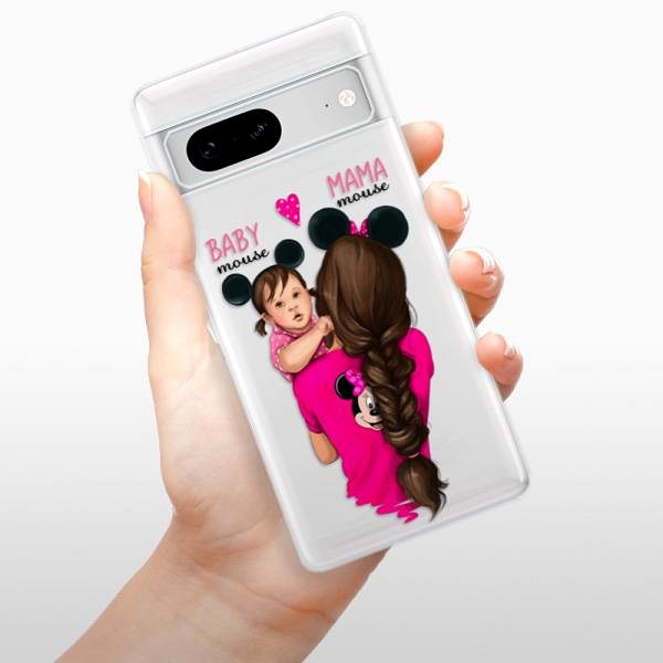 Kryt na mobil iSaprio Mama Mouse Brunette and Girl pre Google Pixel 7 5G ...