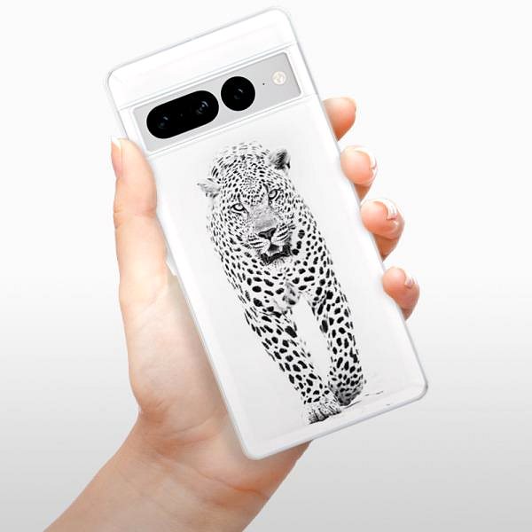 Kryt na mobil iSaprio White Jaguar pro Google Pixel 7 Pro 5G ...
