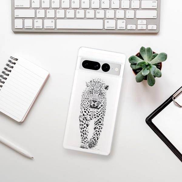 Kryt na mobil iSaprio White Jaguar pro Google Pixel 7 Pro 5G ...