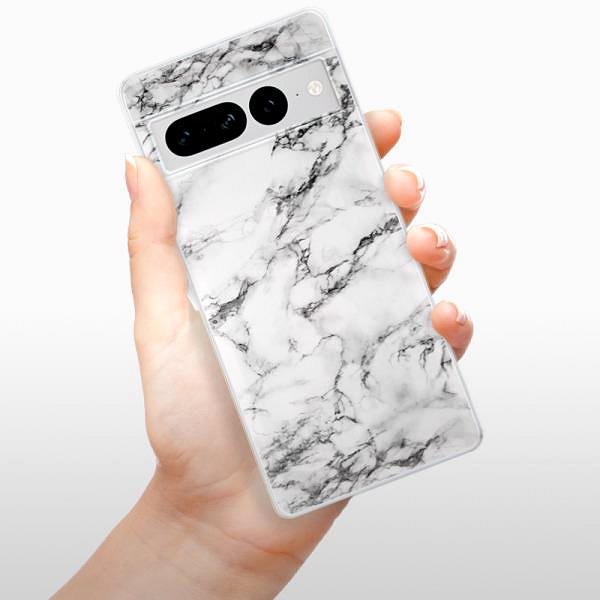 Kryt na mobil iSaprio White Marble 01 pre Google Pixel 7 Pro 5G ...