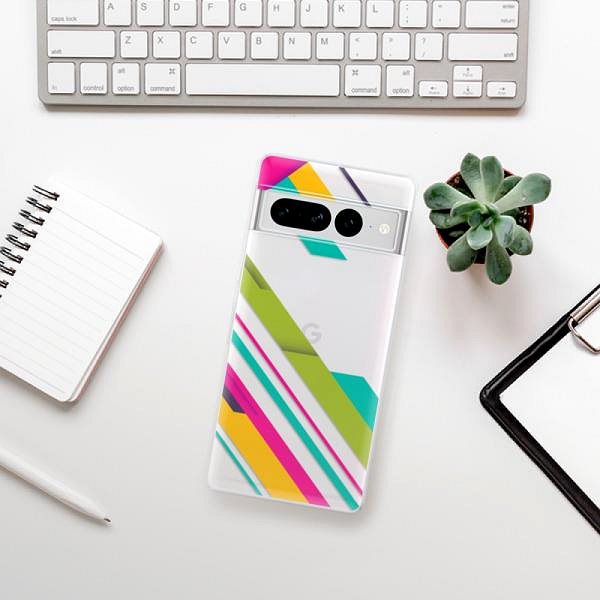 Kryt na mobil iSaprio Color Stripes 03 pro Google Pixel 7 Pro 5G ...