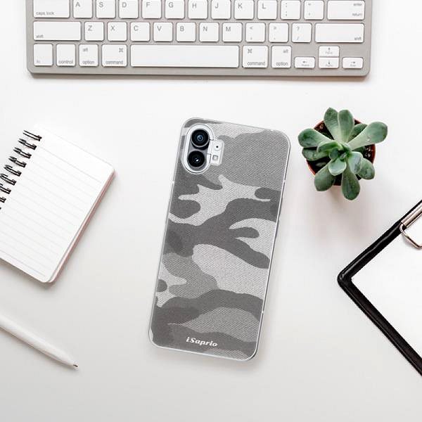 Kryt na mobil iSaprio Gray Camuflage 02 na Nothing Phone 1 ...