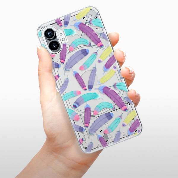 Kryt na mobil iSaprio Feather Pattern 01 na Nothing Phone 1 ...