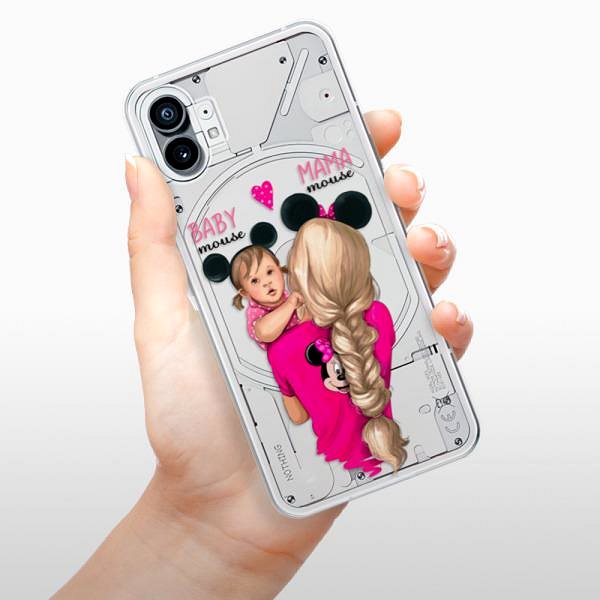 Kryt na mobil iSaprio Mama Mouse Blond and Girl pre Nothing Phone 1 ...