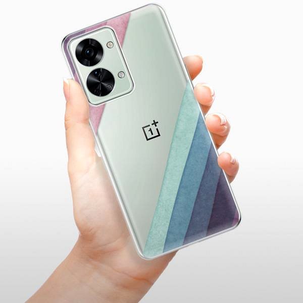 Kryt na mobil iSaprio Glitter Stripes 01 pre OnePlus Nord 2T 5G ...