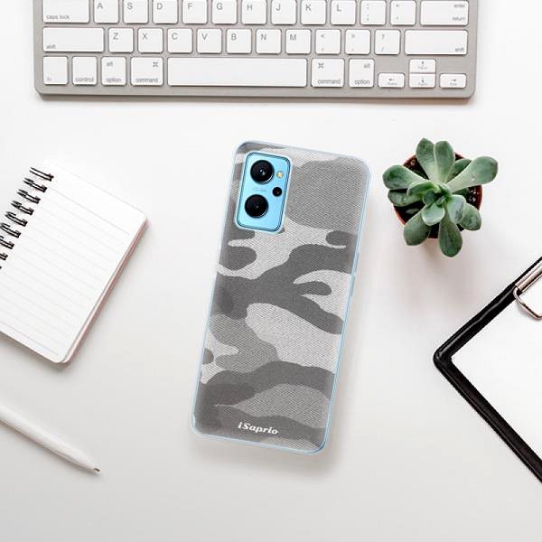 Kryt na mobil iSaprio Gray Camuflage 02 pro Realme 9i ...