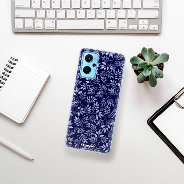 Kryt na mobil iSaprio Blue Leaves 05 pro Realme 9i ...