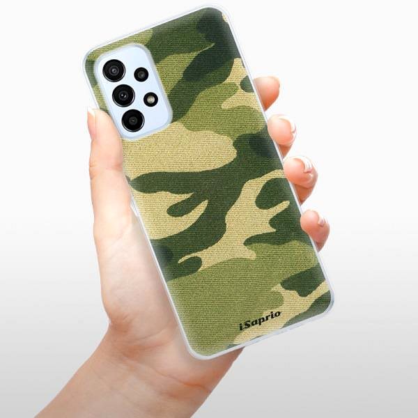 Kryt na mobil iSaprio Green Camuflage 01 pre Samsung Galaxy A23/A23 5G ...
