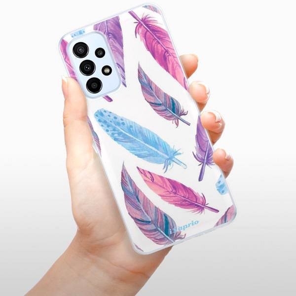 Kryt na mobil iSaprio Feather Pattern 10 pre Samsung Galaxy A23/A23 5G ...