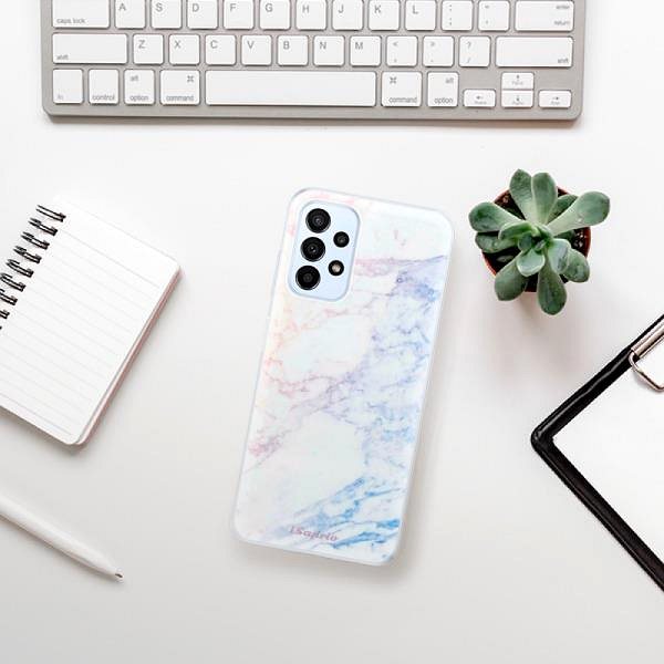 Kryt na mobil iSaprio Raibow Marble 10 na Samsung Galaxy A23/A23 5G ...