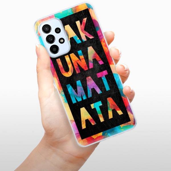 Kryt na mobil iSaprio Hakuna Matata 01 pre Samsung Galaxy A23/A23 5G ...