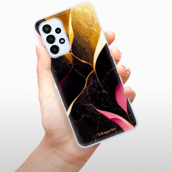 Kryt na mobil iSaprio Gold Pink Marble pre Samsung Galaxy A23/ A23 5G ...