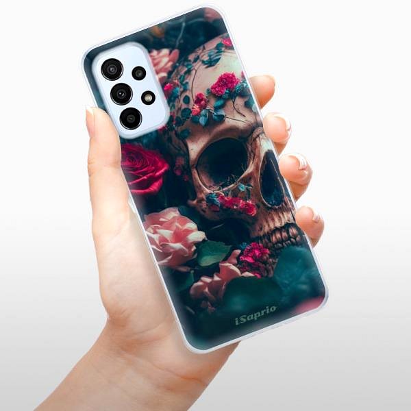 Kryt na mobil iSaprio Skull in Roses pre Samsung Galaxy A23/A23 5G ...
