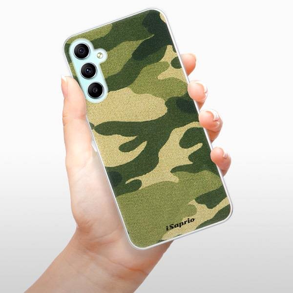 Kryt na mobil iSaprio Green Camuflage 01 pre Samsung Galaxy A34 5G ...