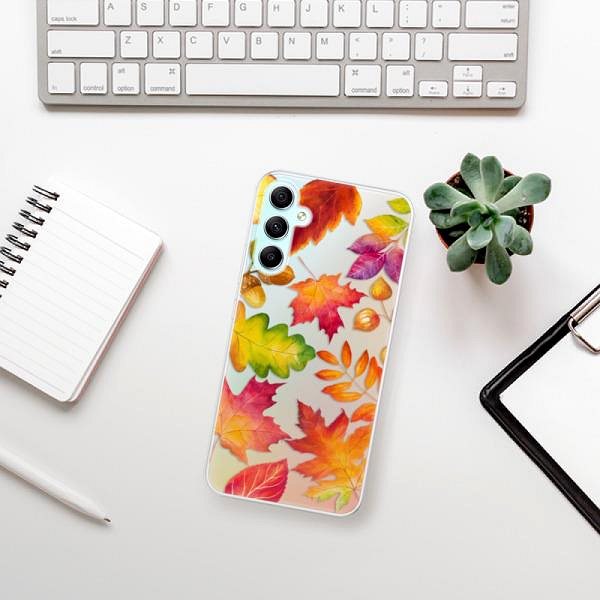 Kryt na mobil iSaprio Autumn Leaves 01 pro Samsung Galaxy A34 5G ...