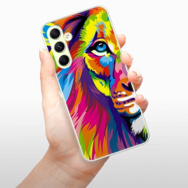 Kryt na mobil iSaprio Rainbow Lion na Samsung Galaxy A54 5G ...