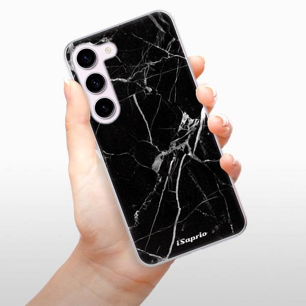 Kryt na mobil iSaprio Black Marble 18 pre Samsung Galaxy S23 5G ...