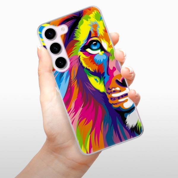 Kryt na mobil iSaprio Rainbow Lion na Samsung Galaxy S23 5G ...