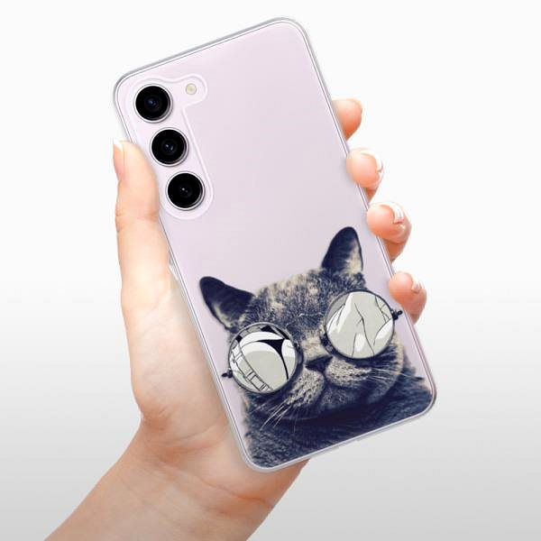 Kryt na mobil iSaprio Crazy Cat 01 pre Samsung Galaxy S23 5G ...