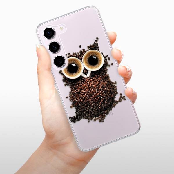Kryt na mobil iSaprio Owl And Coffee na Samsung Galaxy S23 5G ...