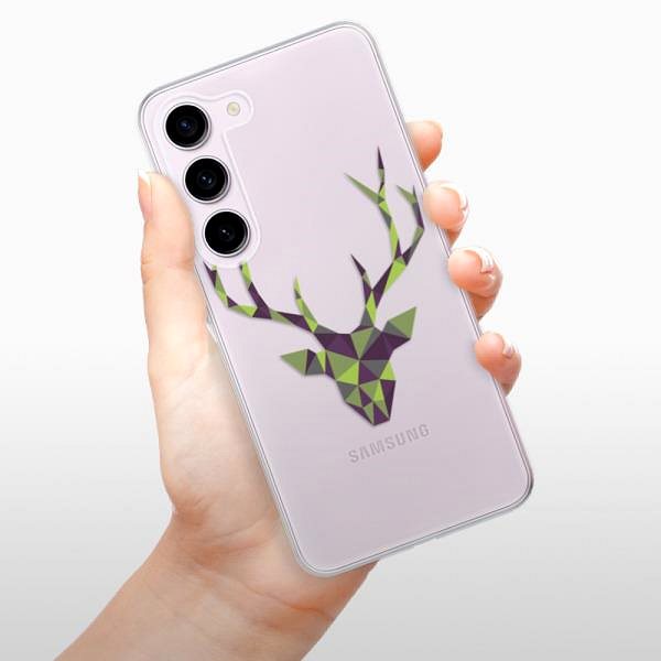 Kryt na mobil iSaprio Deer Green pre Samsung Galaxy S23 5G ...