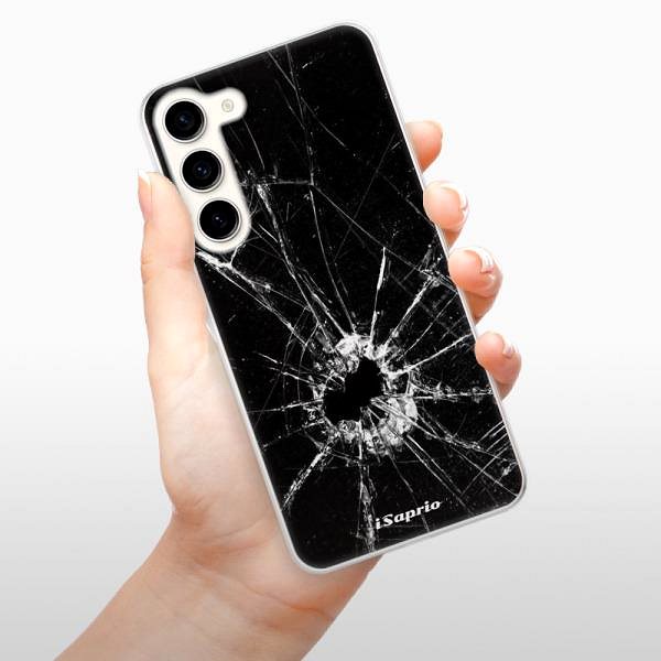 Kryt na mobil iSaprio Broken Glass 10 pre Samsung Galaxy S23+ 5G ...
