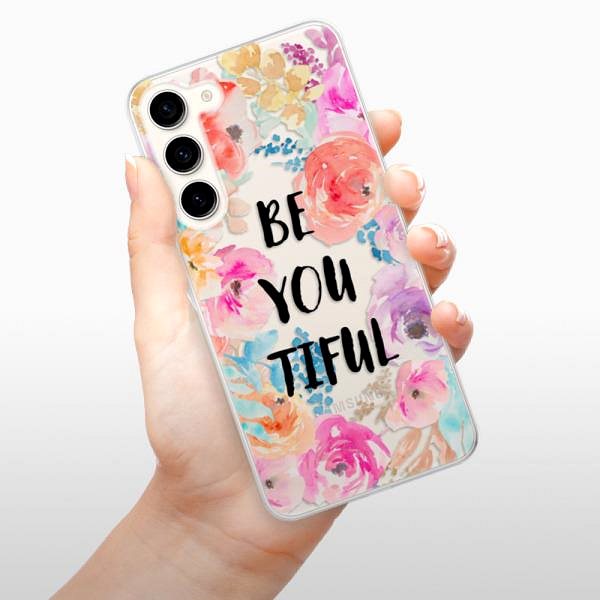 Kryt na mobil iSaprio BeYouTiful pre Samsung Galaxy S23+ 5G ...