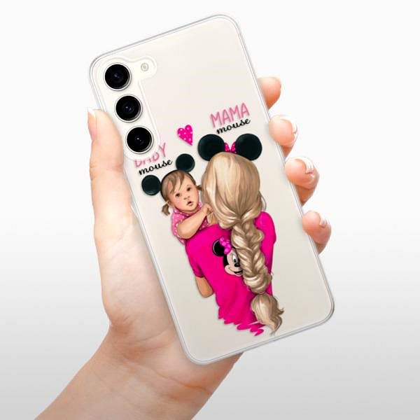 Kryt na mobil iSaprio Mama Mouse Blond and Girl na Samsung Galaxy S23+ 5G ...