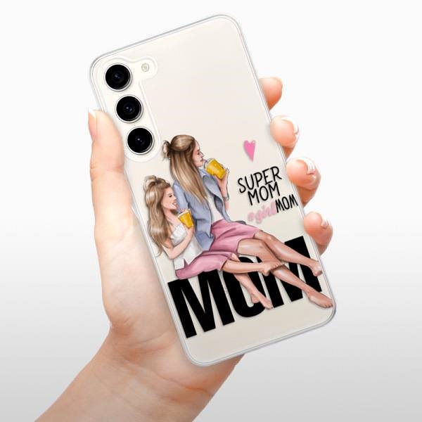 Kryt na mobil iSaprio Milk Shake Blond pre Samsung Galaxy S23+ 5G ...