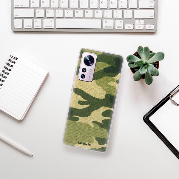 Kryt na mobil iSaprio Green Camuflage 01 pre Xiaomi 12/12X ...