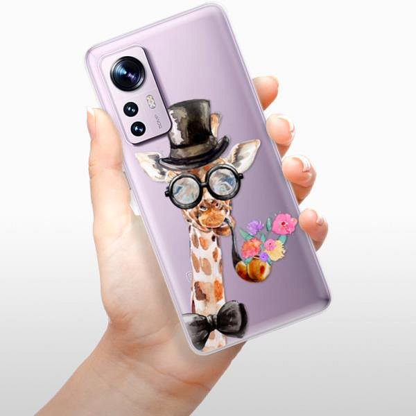 Kryt na mobil iSaprio Sir Giraffe pro Xiaomi 12 / 12X ...