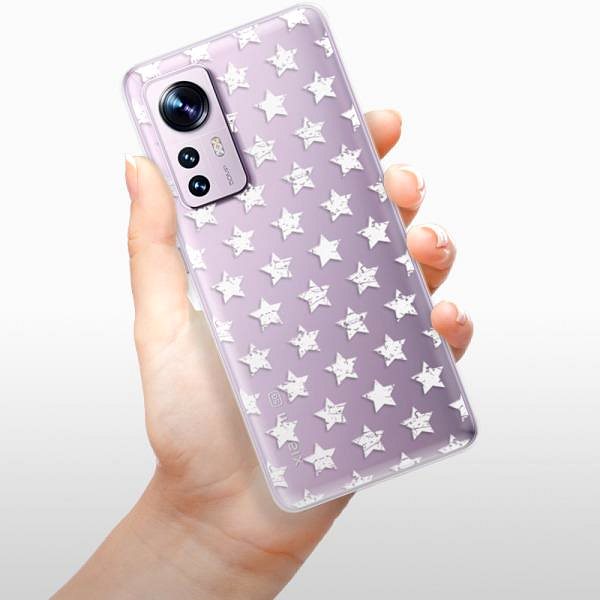 Kryt na mobil iSaprio Stars Pattern white pre Xiaomi 12/12X ...