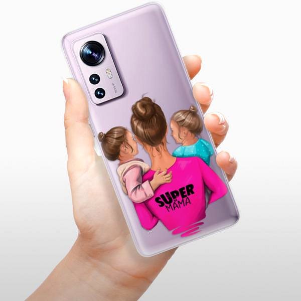 Kryt na mobil iSaprio Super Mama Two Girls pre Xiaomi 12/12X ...