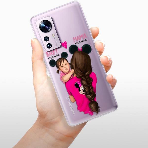 Kryt na mobil iSaprio Mama Mouse Brunette and Girl na Xiaomi 12/12X ...