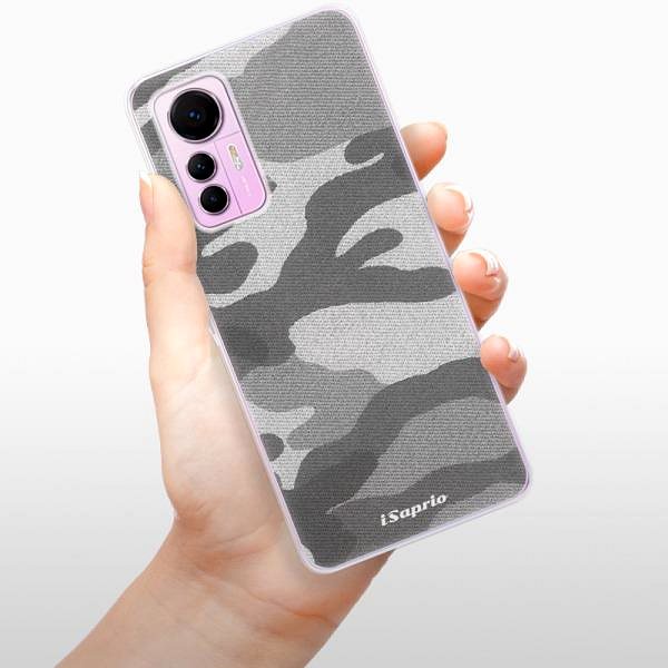 Kryt na mobil iSaprio Gray Camuflage 02 pre Xiaomi 12 Lite ...