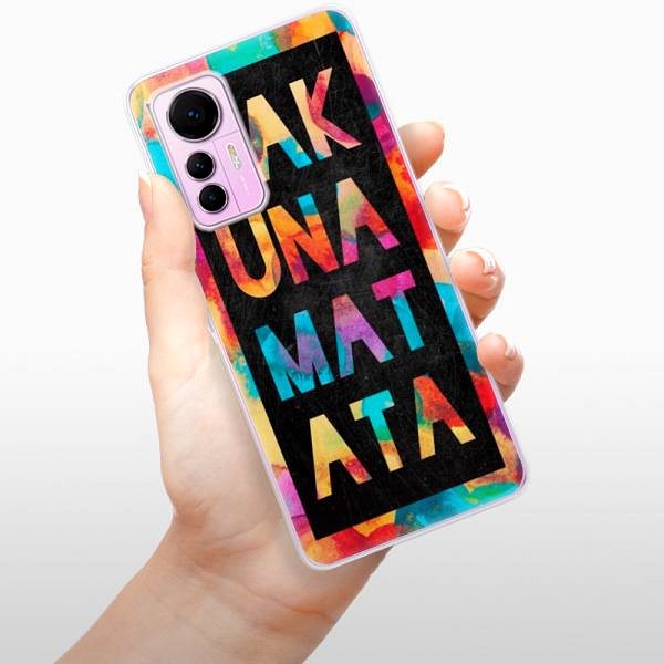 Kryt na mobil iSaprio Hakuna Matata 01 pre Xiaomi 12 Lite ...