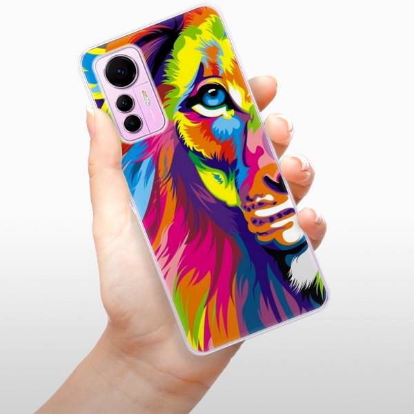 Kryt na mobil iSaprio Rainbow Lion na Xiaomi 12 Lite ...