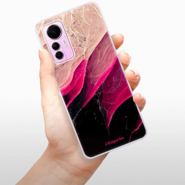 Kryt na mobil iSaprio Black and Pink pre Xiaomi 12 Lite ...