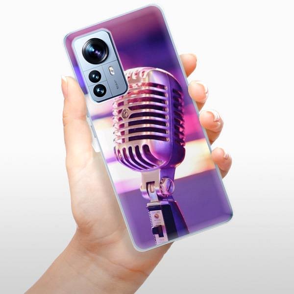 Kryt na mobil iSaprio Vintage Microphone pre Xiaomi 12 Pro ...