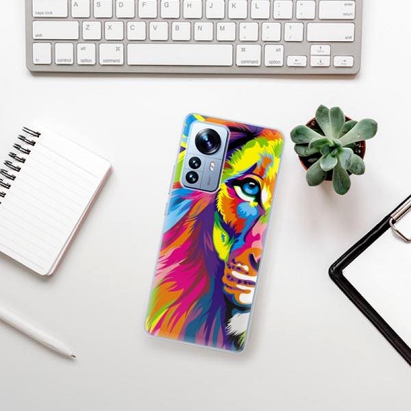 Kryt na mobil iSaprio Rainbow Lion pre Xiaomi 12 Pro ...