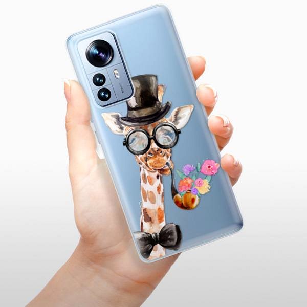 Kryt na mobil iSaprio Sir Giraffe pre Xiaomi 12 Pro ...